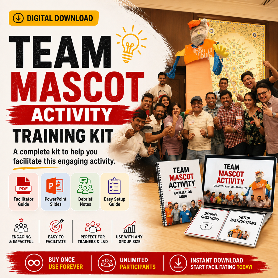 Team Mascot Activity training kit — digital download