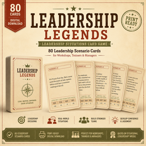 Leadership Legends: A Fun, Printable & Self-Run Leadership Activity!